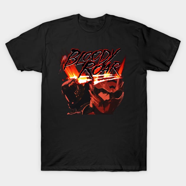 Bloody Beast (No Font) T-Shirt by Punch Black